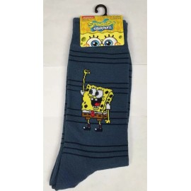 Centric Sponge Bob Square Pants Novelty Socks Size 6-12 Men’s Crew New Tag AR233
