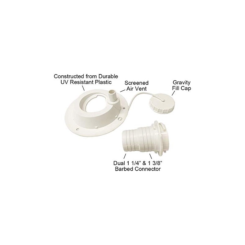 A.A Fresh Water Tank Accessory Hose Connection Kit - RV,