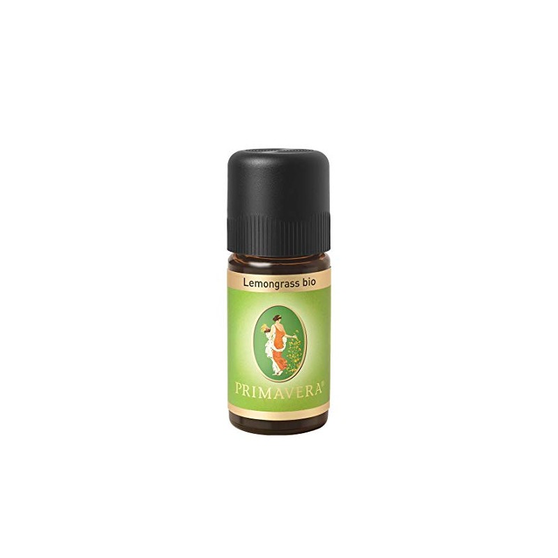 Primavera Organic Lemongrass 10ml -100% Pure Essential oil from Nepal