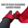 Bandana Red 4 Point Harness for Bucket Seat, Push Button