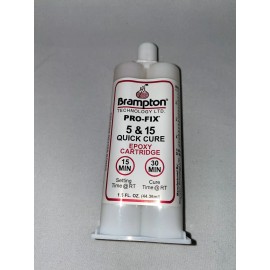 Brampton Pro-Fix 5&15 REFILL Quick Cure Epoxy - Golf Club Repair - 1.5 Fl. Oz.