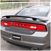 Spec-D Tuning Rear Trunk Wing Abs Spoiler Black Compatible with