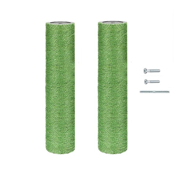 SHENGOCASE 2-Pack Cat Tree Replacement Post 15.75" L, 2.75" Ø