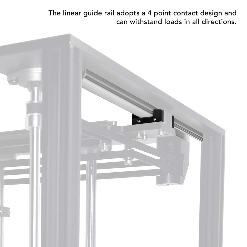 MGN7C Linear Guide Rail High Accuracy 4 Point Contact Smoothly