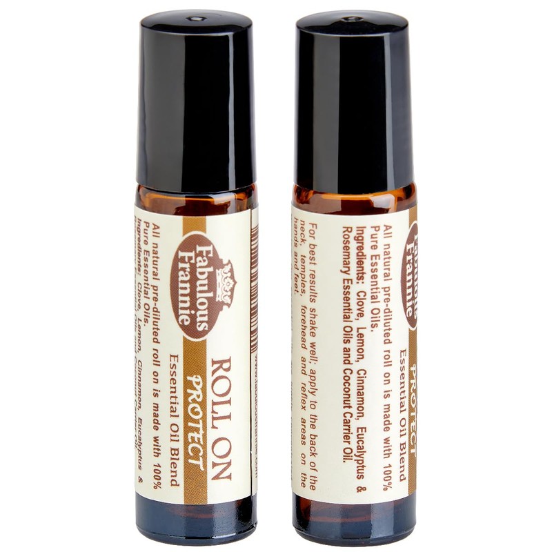 Fabulous Frannie Protect Pre-Diluted Essential Oil Blend Roll-On (Comparable to
