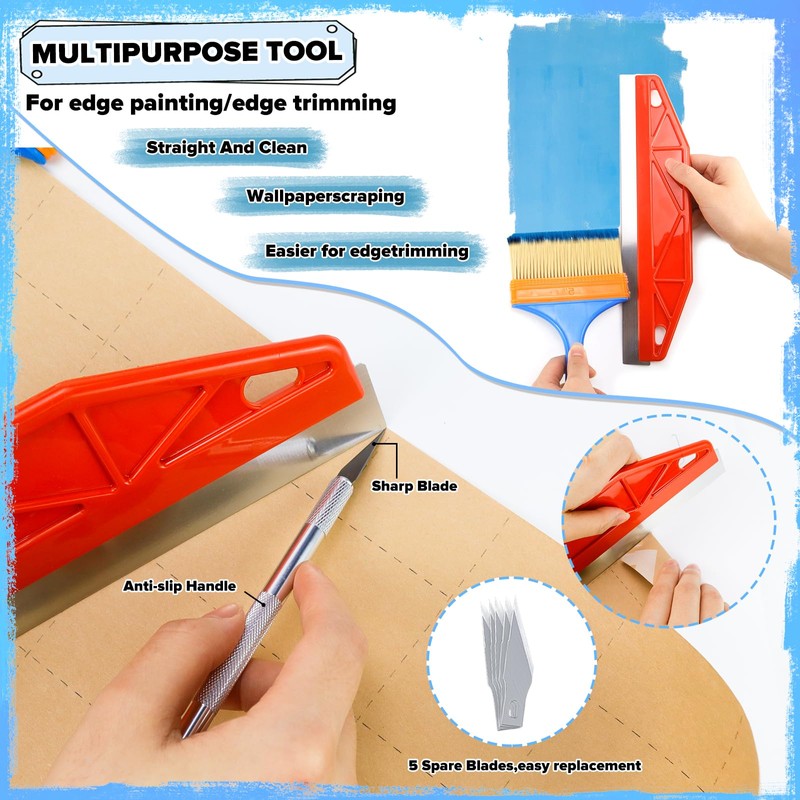 Mumjooyi Wallpaper Tools Set Wallpaper Smoothing Tool with Seam Roller