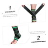 FOMIYES 3sets Adjustable Ankle Support Brace Ankle Straps Compression for