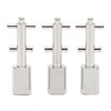 3pcs Toggle Switch Matte Chrome Coating Heavy Duty Toggle Flick