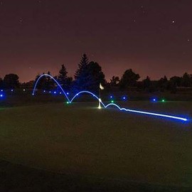 JIANGMU-Glow Dark Golf Ball Glow Golf Balls Resettable Time LED Golf Ball Light up Golf Ball Night Golf Balls Luminous Golf Balls Gift Sets for Men&Women (6)