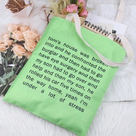 Tom's House Was Broken Into Gift Real Housewives Gift Beverly Hills TV Show Inspired Gift Tote Bag (Tom's House CA)