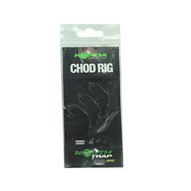 KORDA CHOD RIGS SHORT BARBED SIZE 6 - KCR017