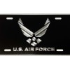 Diamond Etched Products Engraved US AIR FORCE Car Tag Diamond