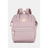 Himawari Water Resistant Canvas Backpack Bag with Side Pockets -