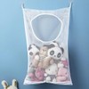 2 Pack Portable Laundry Bag,Hanging Laundry Hamper Bag, Mesh Laundry