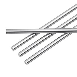 [4pcs/Pack] 8mm x 350mm Linear Motion Rod Shaft Guide, 4PCS 8mm Steel Rod for 3D Printer and CNC Machine