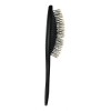 Cepillo de Cabello Desenredante Ovalado Acolchado Negro Ultra Thin Timco