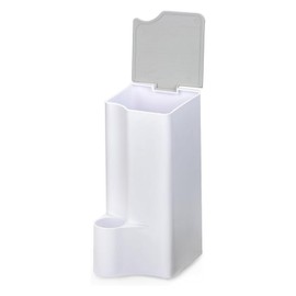 Holder for Clorox Toilet Wand, Compatible with Clorox Toilet Wand Holder only, White & Gray