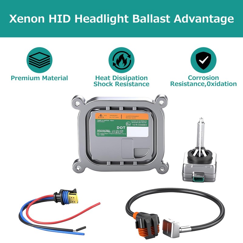 Alikali Xenon HID Headlight Ballast w/Igniter & D3S Bulb fit