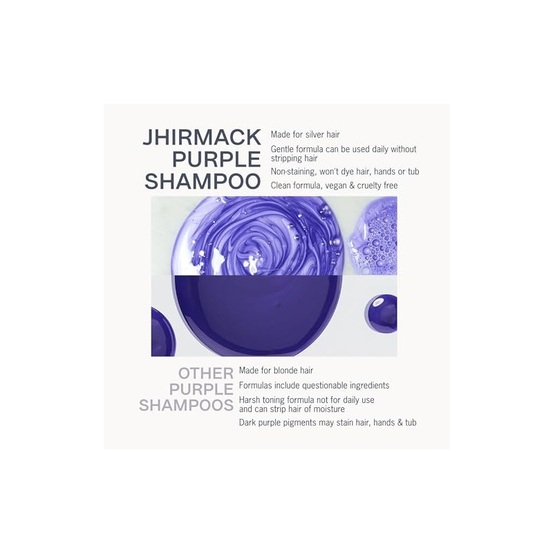 Jhirmack Silver Plus Shampoo Ageless 400 ml (Pack of 2)