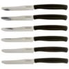Kaimano Dinamik Tischmesser, Edelstahl, Schwarz, 28 x 10 x 2