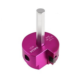 PVC Pipe Reamer Kit 1 PCS 1-1/2"(PPR150) for SCH 40 CPVC & ABS Plastic Fittings – Fits 1/2" Drills with 3/8" Hex Shaft – Ideal for Exhaust, Drain & Water Pipe Cleaning, Durable & Heavyduty