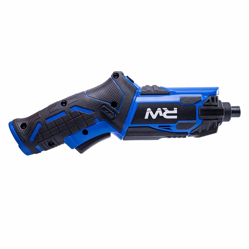 RealWork Electric Screwdriver, 4V Cordless screwdriver with rechargeable 1500mah Li-ion