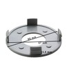 LST 4x Felgendeckel Naben Abdeckung Grau ø 60mm Blende Nabendeckel