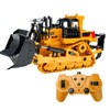 1:24 9CH TrackType Tractor Toy 2.4G Remote Control Engineering Vehicle