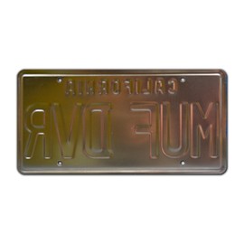 Cheech & Chong’s Up in Smoke | MUF DVR | Metal Stamped License Plate