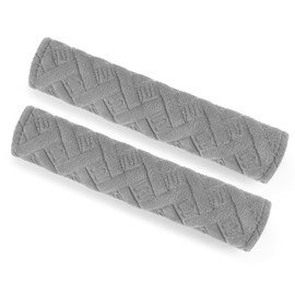 surpassme Car Seat Belt Pads Covers, 2PCS Seat Belt Shoulder Strap Covers Protector to Release Stress to Your Neck and Shoulder for a Safety Driving(Grey)