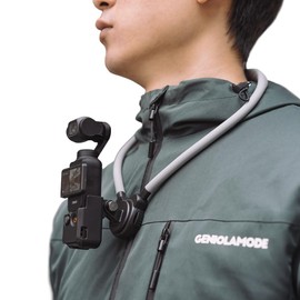 SUREWO Pocket 3 Magnetic Neck Mount, Extended Quick Release POV/Vlog Video Selfie Necklace Holder DJI OSMO Pocket 3 Creator Combo