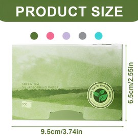 EIHI Pack of 500 Blotting Paper, Blotting Paper, Natural Oil Control Paper, Soft, Keep the Skin Fresh and Smooth Facial Blotting Paper, Translucent Face Oil, Blotting Paper for Men and Women, b