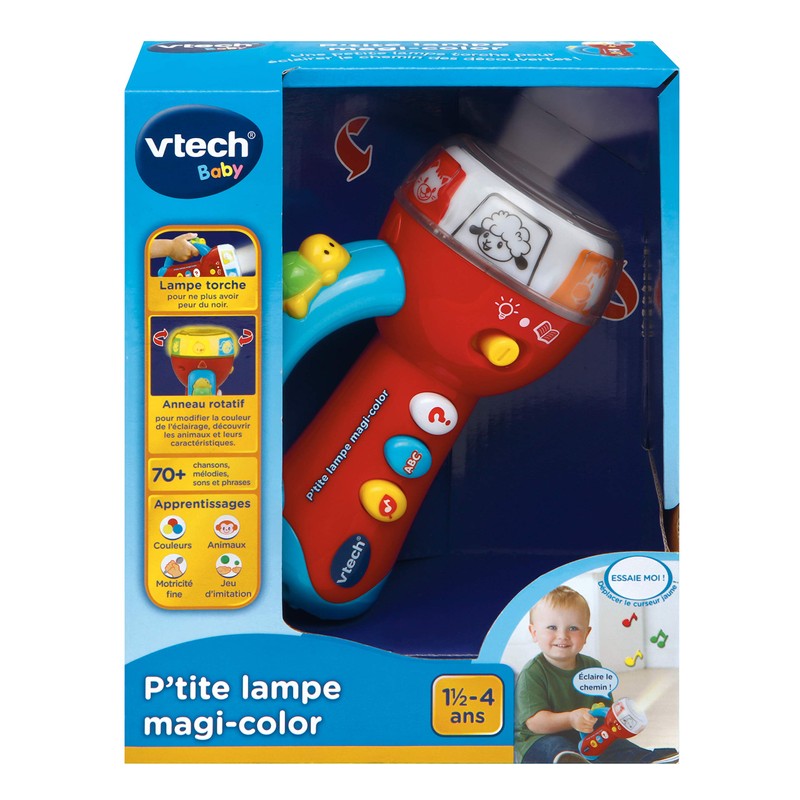 VTech Spin & Learn Color Flashlight - French Version -