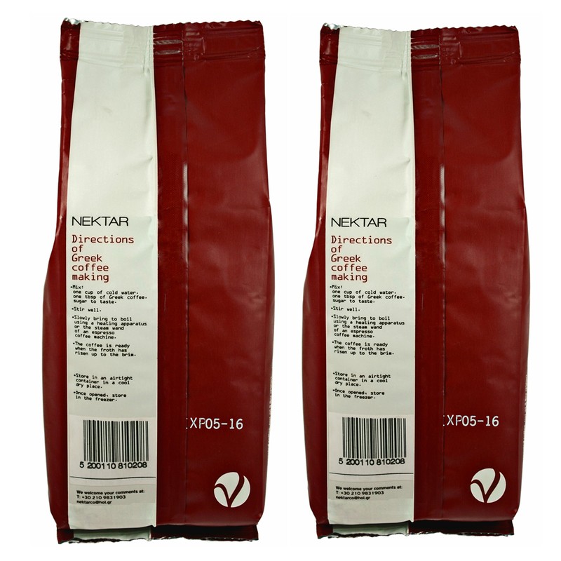 Nektar Greek coffee traditional blend Decaffeinated (Decaf) 500gr
