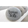 Garden Age Supply Thinking of You Engraved Natural Handmade Inspirational