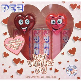 PEZ Candy Valentine Hearts Twin Pack