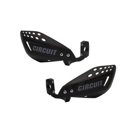 CIRMC|#CIRCUIT Unisex - Adult Vector Hand Guards, Black/Grey, Not Specified