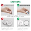 YFCN CR2450 Battery 3V Lithium Battery 5 Count Pack CR2450