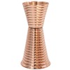 Fluted Copper Double Side Jigger