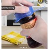 Kitchen 6 pcs / 1 Pack Stretch Lids, Food Grade,