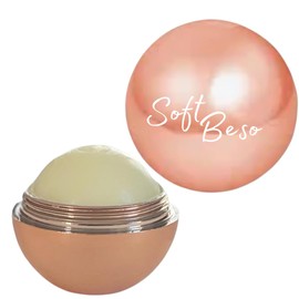 SoftBeso Lip Balm (Rose Gold-Vanilla) Flavored Lip Care | Lip Balm for Beautiful, Soft Lips | Mother's Day Gift| Vegan| Clean ingredients