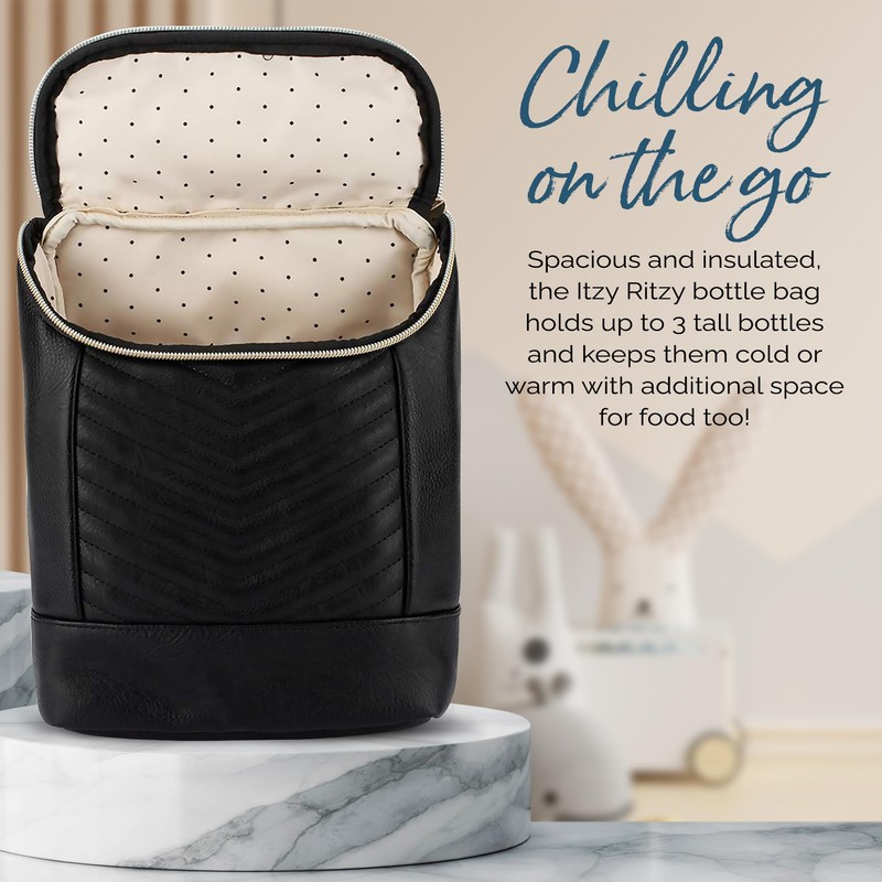 Itzy Ritzy Insulated Bottle Bag – Keeps Bottles Warm or