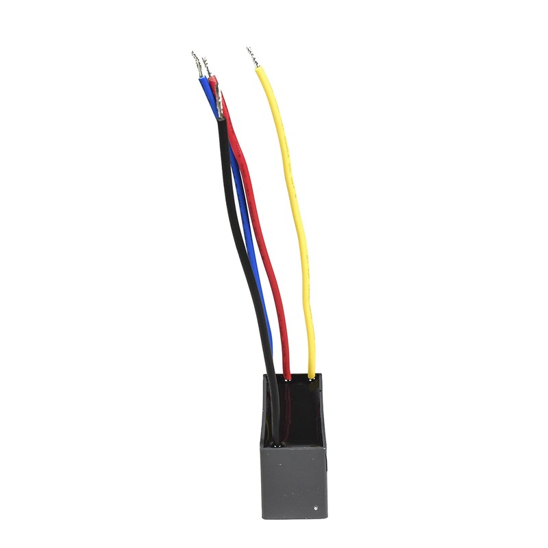 HQRP Capacitor for Harbor Breeze Ceiling Fan 3uf+3.5uf+6uf 4-Wire plus