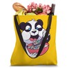 Panda Bear Eats Cornflakes Flakes Cereal Pandas Anime Comic Tote