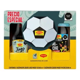 Nestle Maggi Set Sazonador Maggi 800 Ml + Miche 980 Ml Salsa De Soya