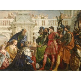 National Gallery 1000 Piece Jigsaw Puzzle - The Family of Darius Before Alexander - Made In The UK - Incredibly Detailed - Hi-Def Image - 100% Recycled Puzzle Board