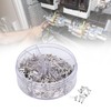 1900Pcs Wire Ferrule Non Insulated 0.52.5mm Connector Crimp Terminal 1422