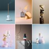 8PCS 16Patterns Product Photography Backdrops: Flat Lay Seamless 34x23in Gradient