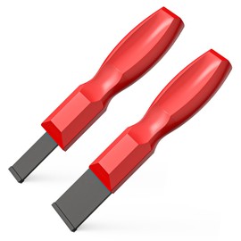 Olaismln Carbide Scraper 2PCS(1-1/4 Inch and 5/8 Inch),Super Gasket Scraper Tool with Tungsten Tip,Carbide Scraper Set for Metal and Automotive