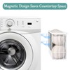 VEGEVIGI Magnetic Dryer Ball Holder, Lint Bin For Laundry Room,